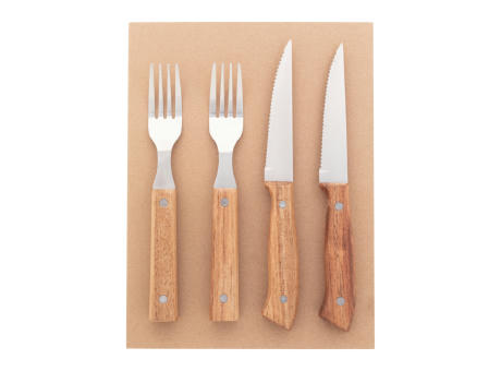 Steak-Besteckset Tomahawk Werbeartikel