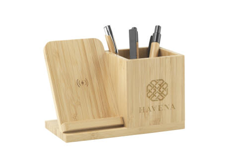 Bamboo Boss 15W Ladestation/Stifthalter bedrucken