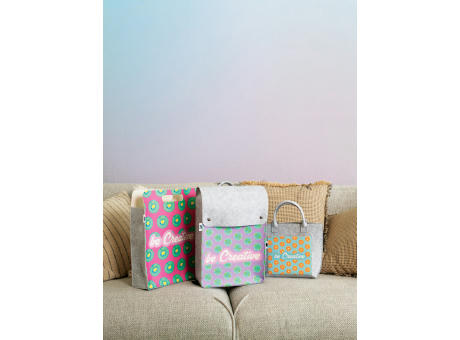 individueller RPET Rucksack CreaFelt Back II bedrucken