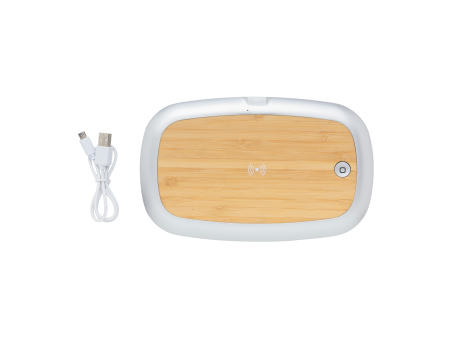 Rena UV-C Sterilisations-Box mit 5W Wireless Charger Werbeartikel
