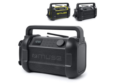 M-928 | Muse arbeitsradio mit bluetooth 20W mit FM-Radio Werbeartikel