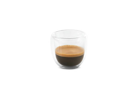 Product image EXPRESSO. Borosilikatglas-Kaffee-Set mit 2 Gläsern bedrucken