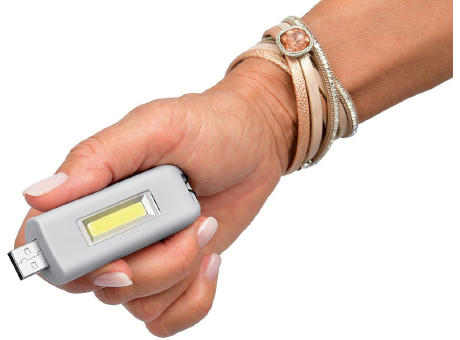 Aufladbare LED Leuchte "Eco USB Light 70 L" Werbeartikel