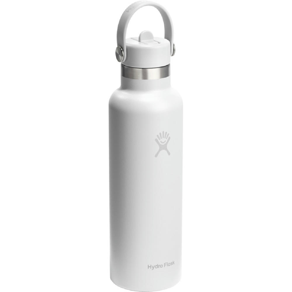 Hydro Flask Standard Mouth 621 ml isolierte Edelstahl Trinkflasche mit Strohhalmverschluss Werbeartikel