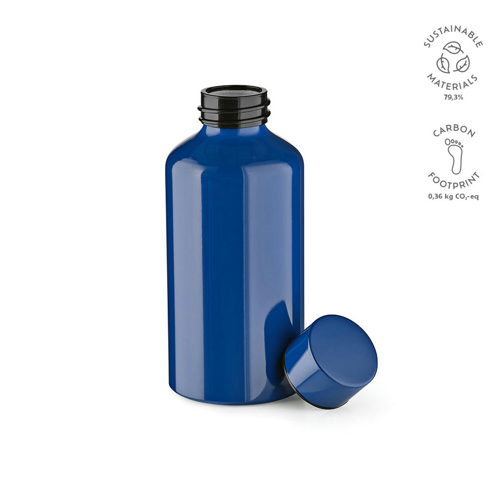 Product image Yukon Trinkflasche rAluminium, 550 ml. Einwandig und Auslaufsicher Werbeartikel