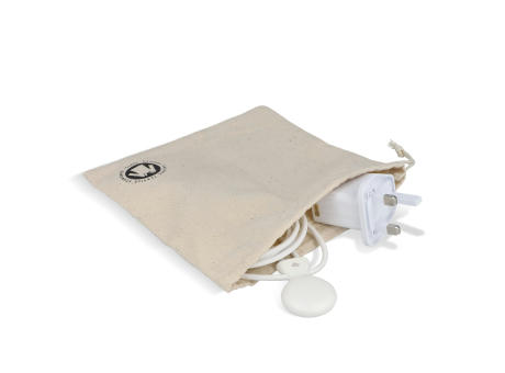 2090 - Xoopar Mr. Bio Langes Ladekabel + UK Stecker Adapter Werbeartikel