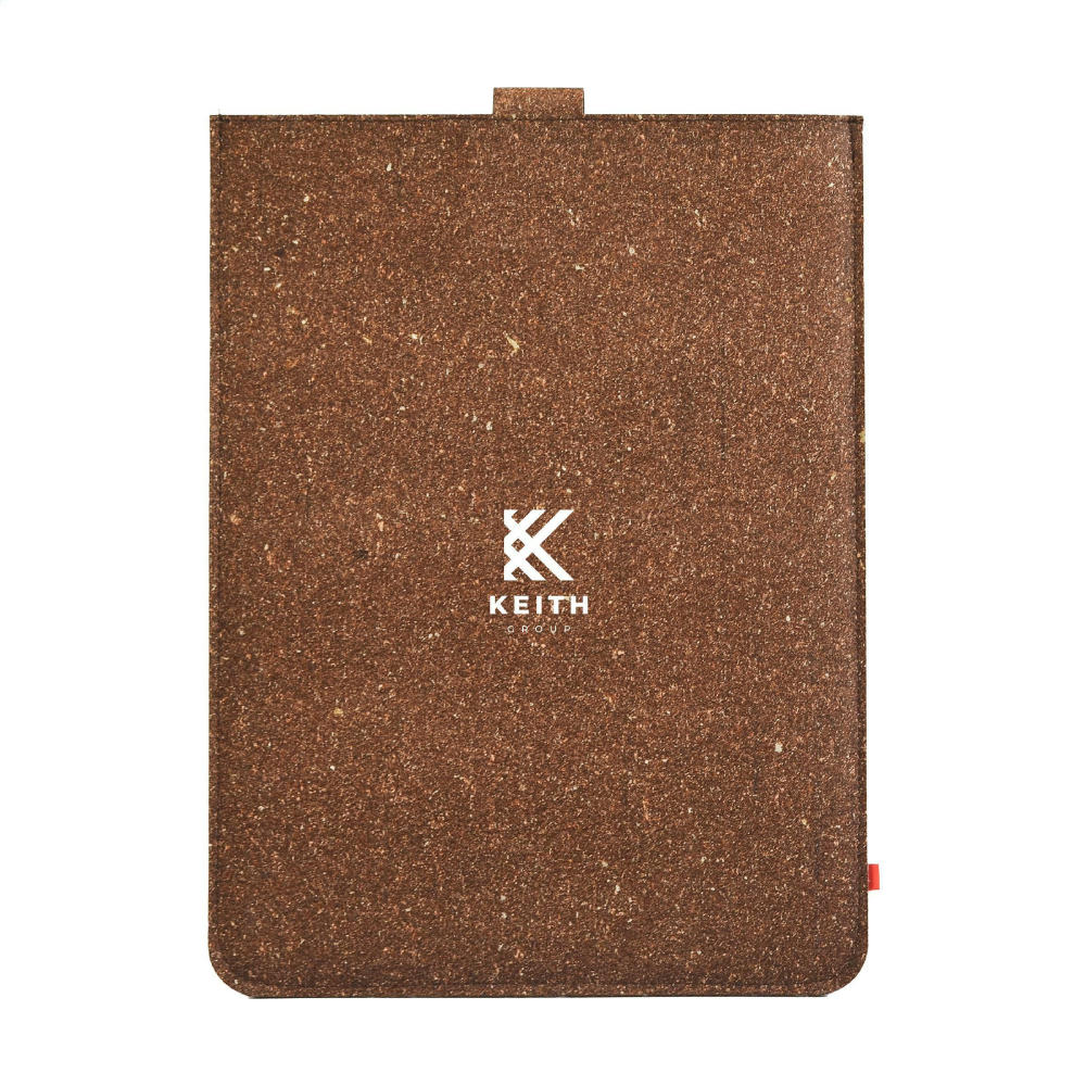 Recycled Leather Laptop Sleeve 16" Werbeartikel