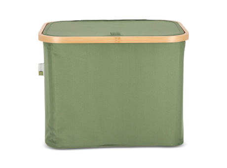 Product image InSideOut faltbarer Korb mit Deckel Sogne 40,5 x 33 x 30cm rPET Werbeartikel