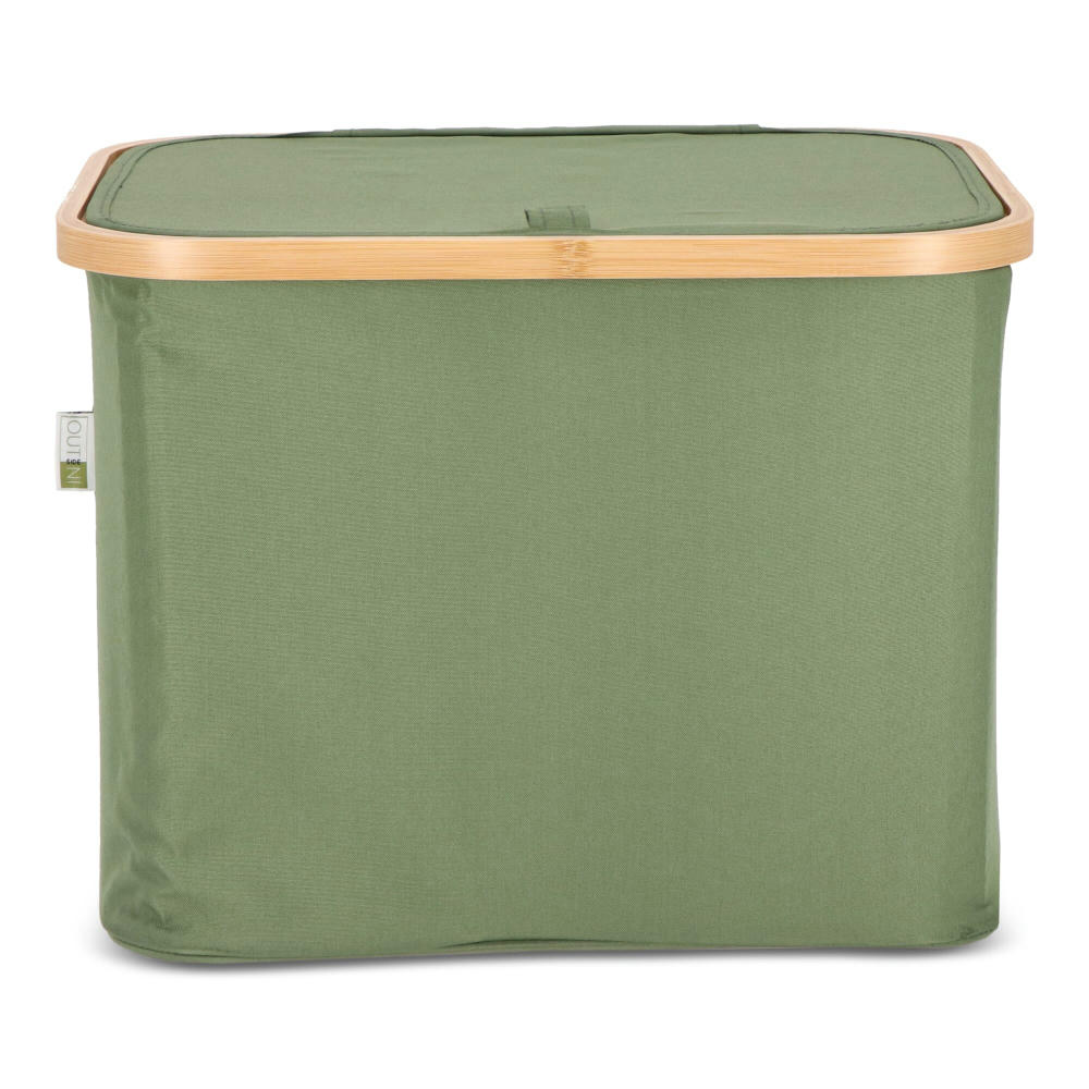 Product image InSideOut faltbarer Korb mit Deckel Sogne 40,5 x 33 x 30cm rPET Werbeartikel