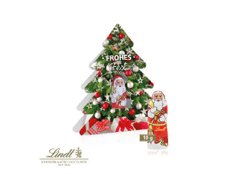 Weihnachtsbaum mit Nikolaus Werbeartikel
