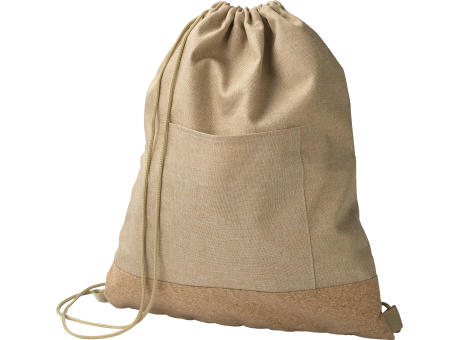 rPET-Polyester (600D) Kordelzugtasche Ansel Werbeartikel