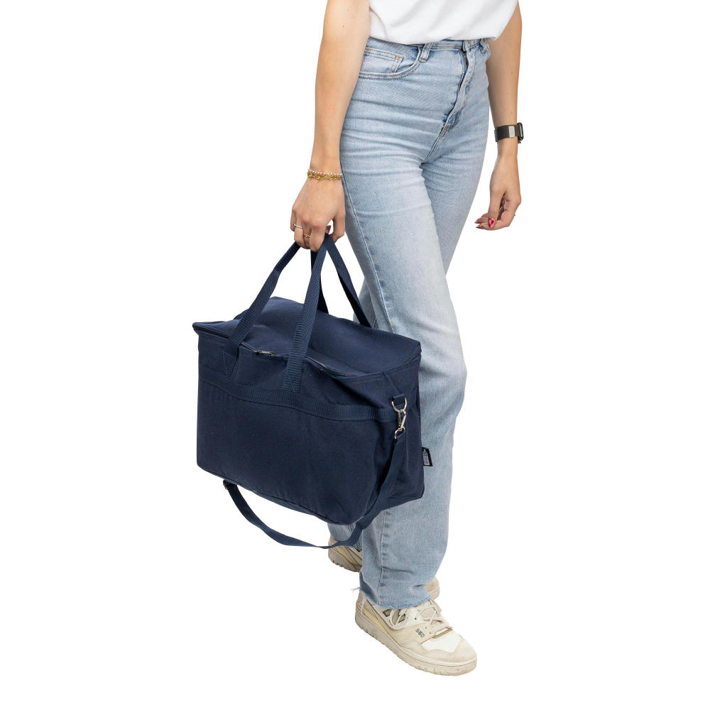 Kühltasche aus recyceltem Polycotton (330 g/m2) Luz Werbeartikel