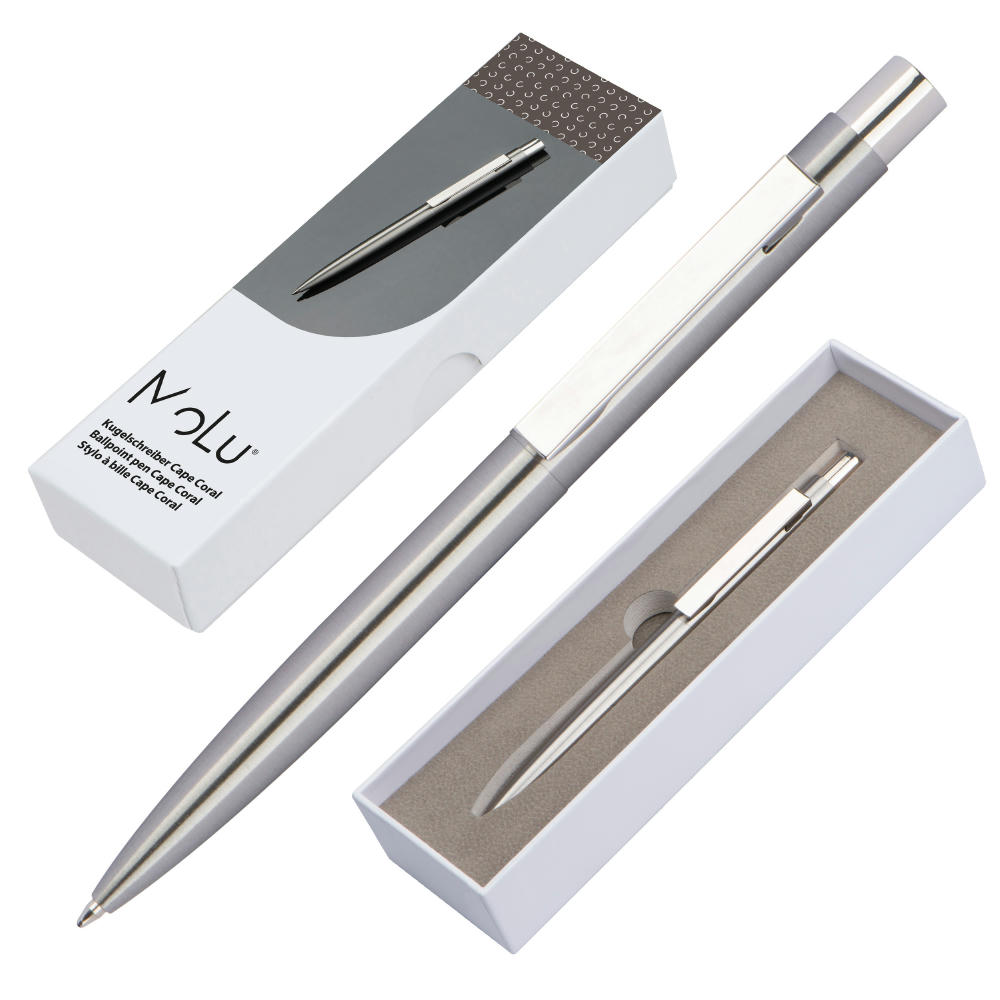 Product image MoLu Edelstahlkugelschreiber Cape Coral Werbeartikel
