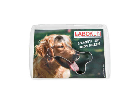 Backförmchen in der Box - Haustiere - Knochen Werbeartikel