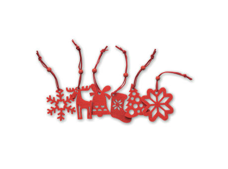 Product image 6-teiliges Filz-Anhänger Set Werbeartikel