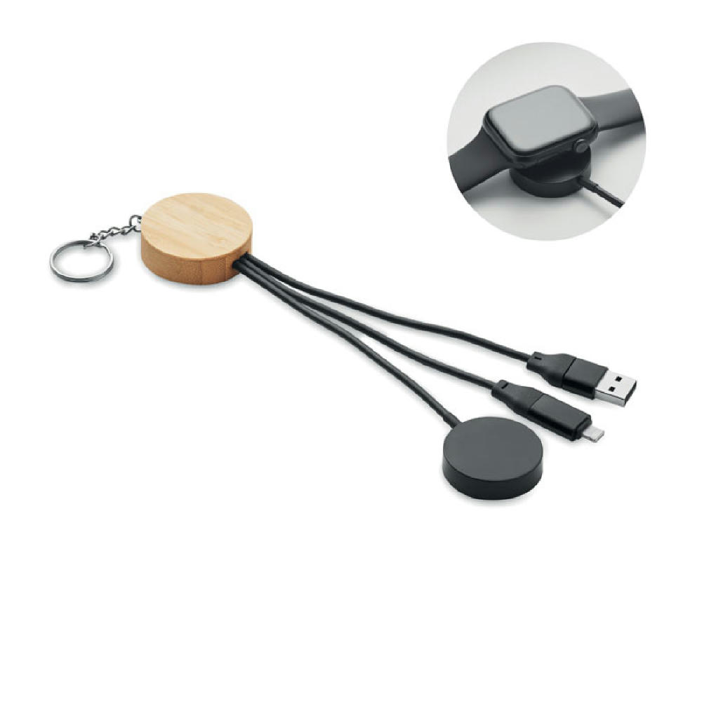 Product image Schlüsselring 4in1 Kabel 60W Werbeartikel