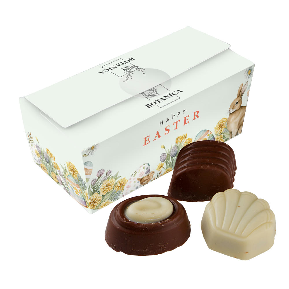 Product image Box mit 10 Belgische Schokolade Pralinen Werbeartikel