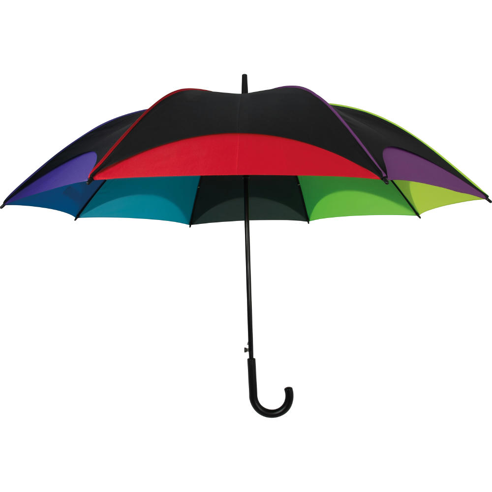 Product image Automatik Regenschirm in Regenbogefarben Werbeartikel
