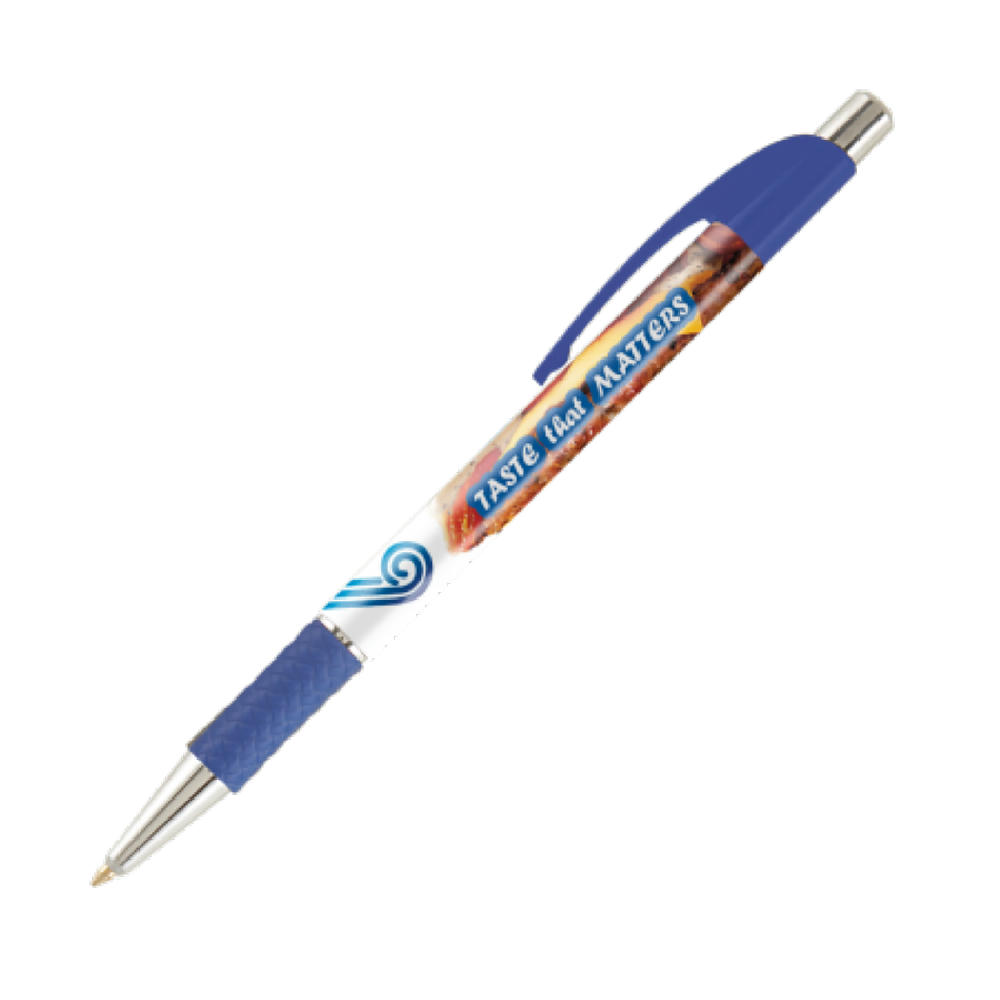 Product image DIA Kugelschreiber mit Griffzone mit 4c-Druck all over Werbeartikel