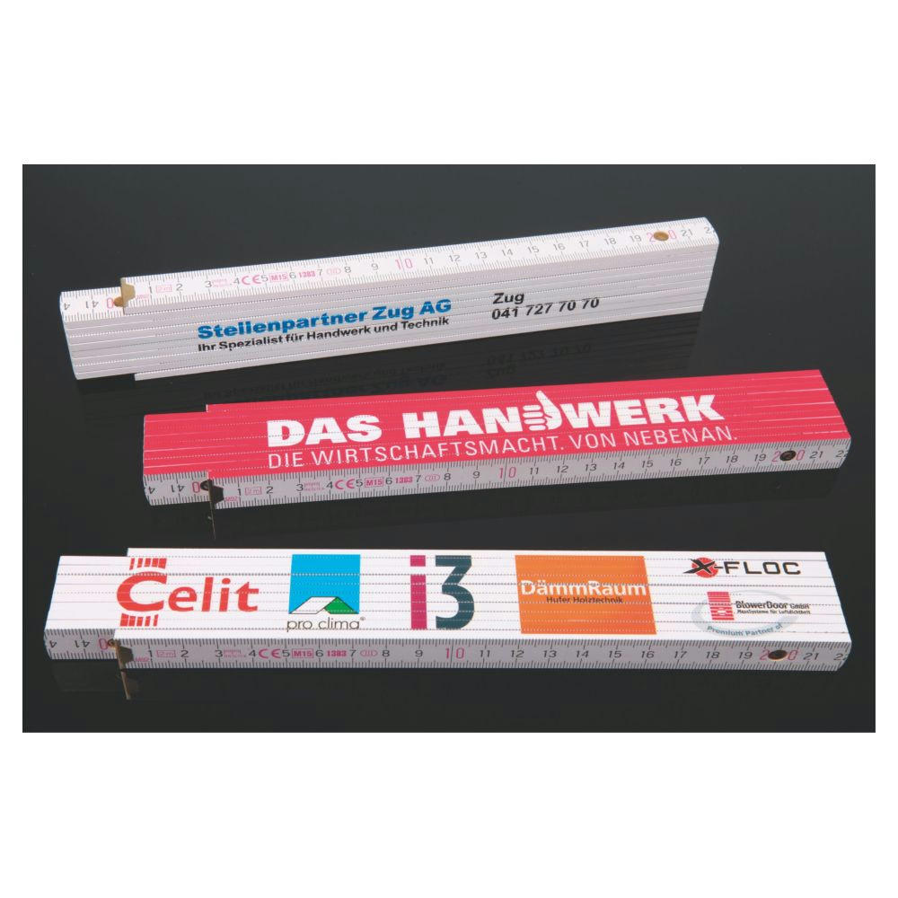Product image Holz-Gliedermaßstab Werbeartikel