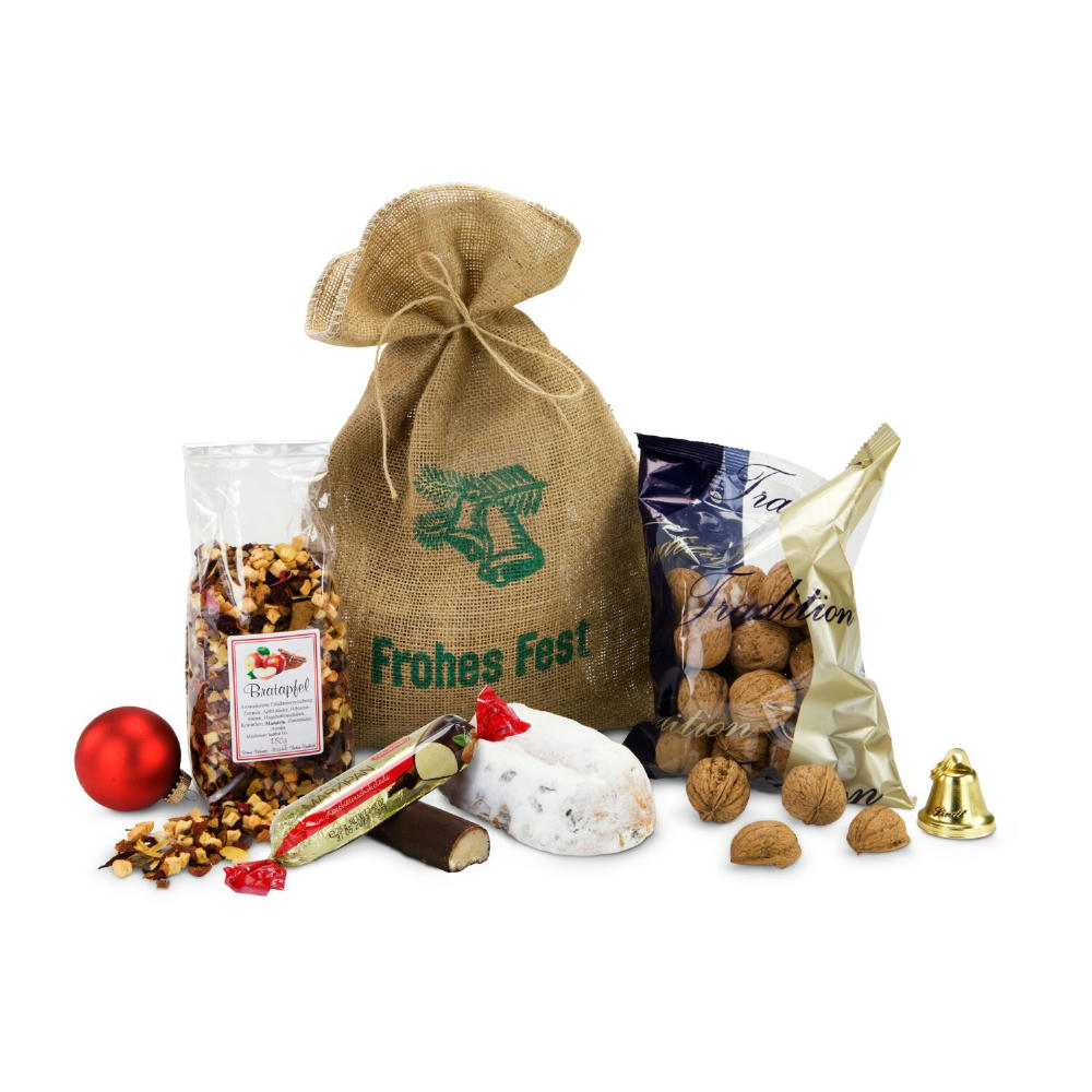 Product image Geschenkset / Präsenteset: Gefüllter Weihnachtssack Werbeartikel