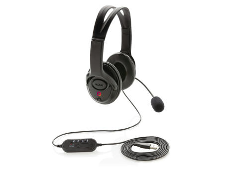 Over-Ear Headset mit Kabel Werbeartikel