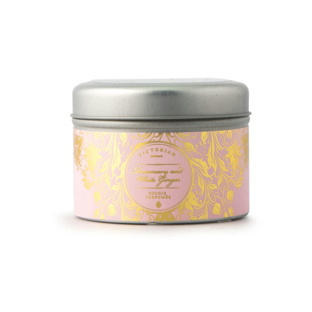 Product image Victorian Sense Blechdose Rosmarin Duftkerze Werbeartikel