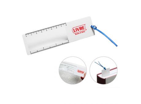 Lesezeichen mit Lupe Werbeartikel