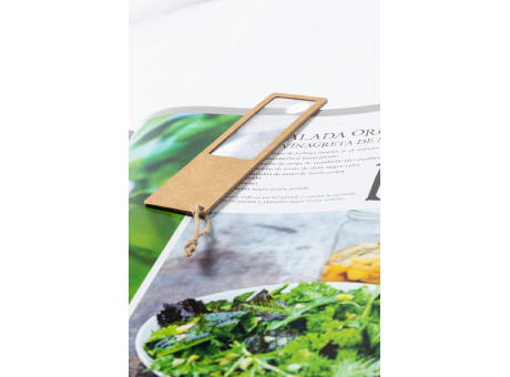 Lesezeichen mit Lupe Niffy Werbeartikel