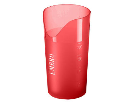 Trinkbecher "Ergonomie" 0,2 l bedrucken