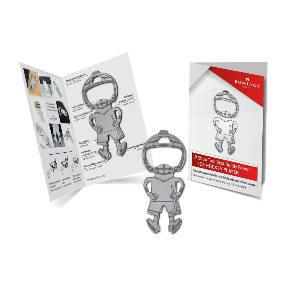Product image ROMINOX® Best Buddy Friend // Ice Hockey Player Werbeartikel