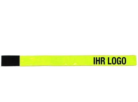 Reflektions-Klettband Quality 38 cm lang bedrucken