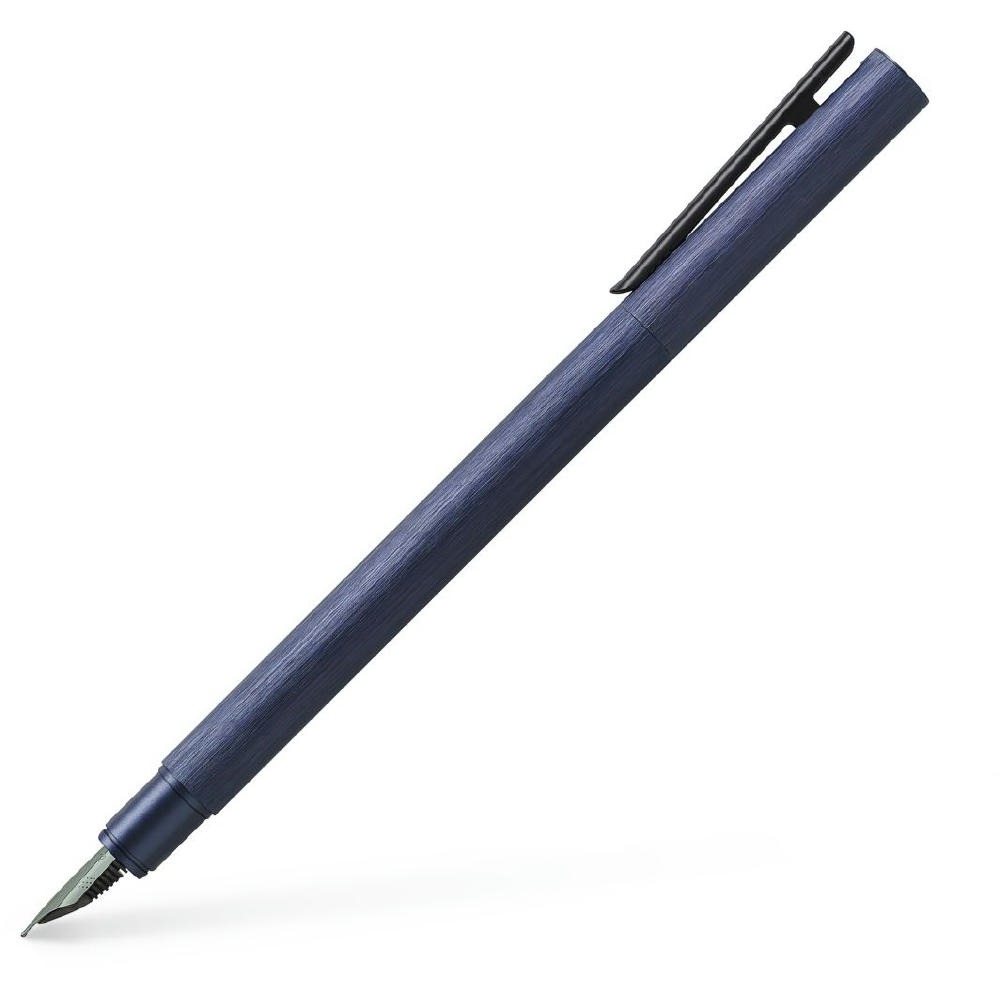 Product image Neo Slim Aluminium Dunkelblau Fuellfederhalter Werbeartikel