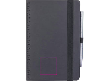 TROIKA Notizblock BLACK SLIMPAD A5 Werbeartikel