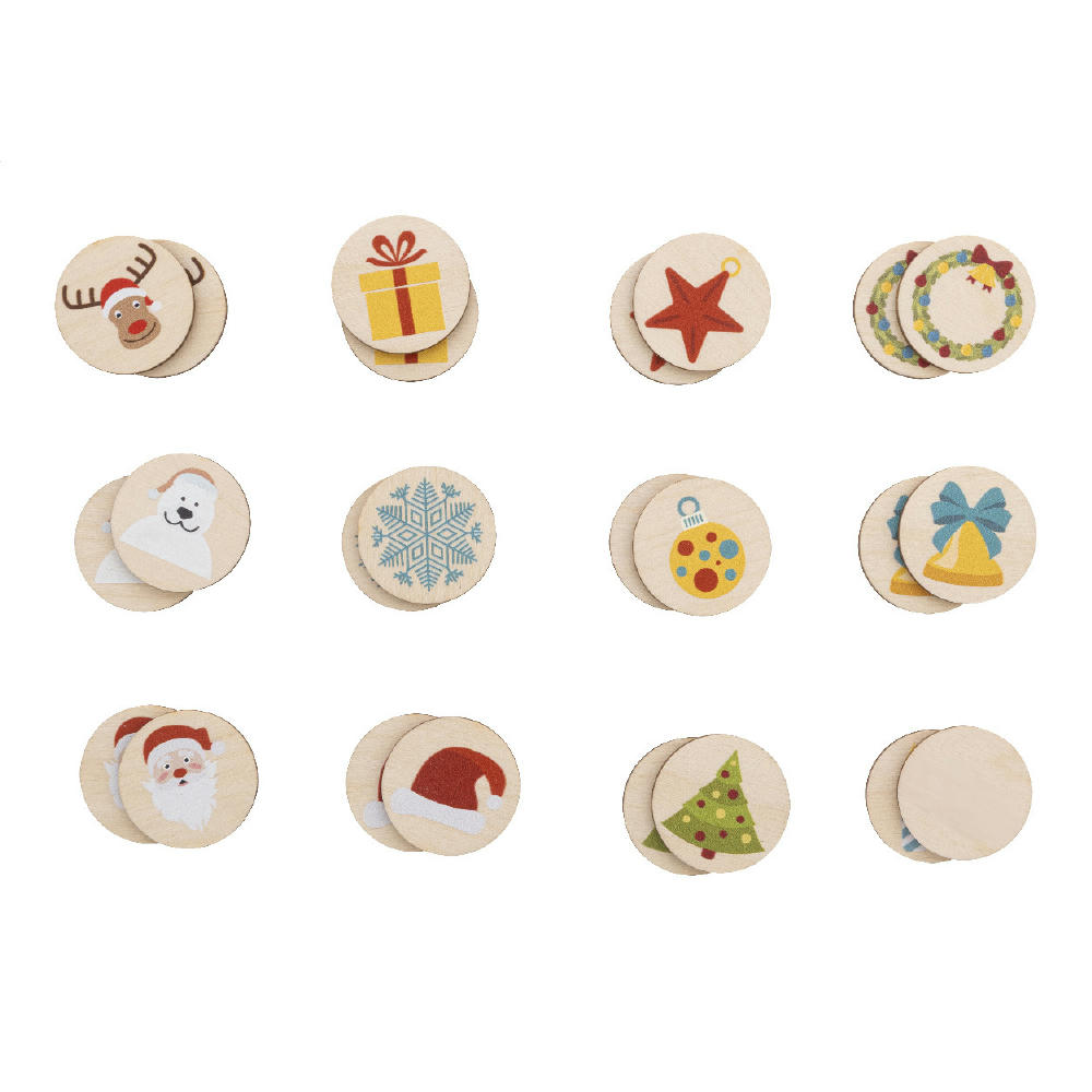 Weihnachts-Memory-Spiel Junoppi Werbeartikel