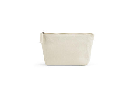 Cairo M 2,1L Kulturtasche, 320gsm recy.Baumwolle mit Reißverschluss bedrucken
