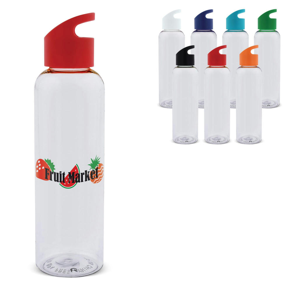 Product image Loop Flasche transparent R-PET 600ml Werbeartikel