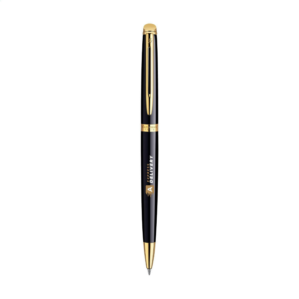 Waterman Hémisphère Kugelschreiber Schwarz-blau Werbeartikel