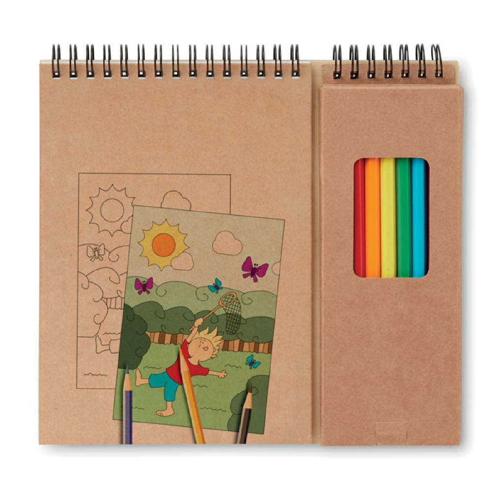Product image Malset mit 8 Buntstiften Werbeartikel