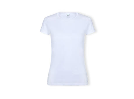 Frauen Weiß T-Shirt Iconic Werbeartikel