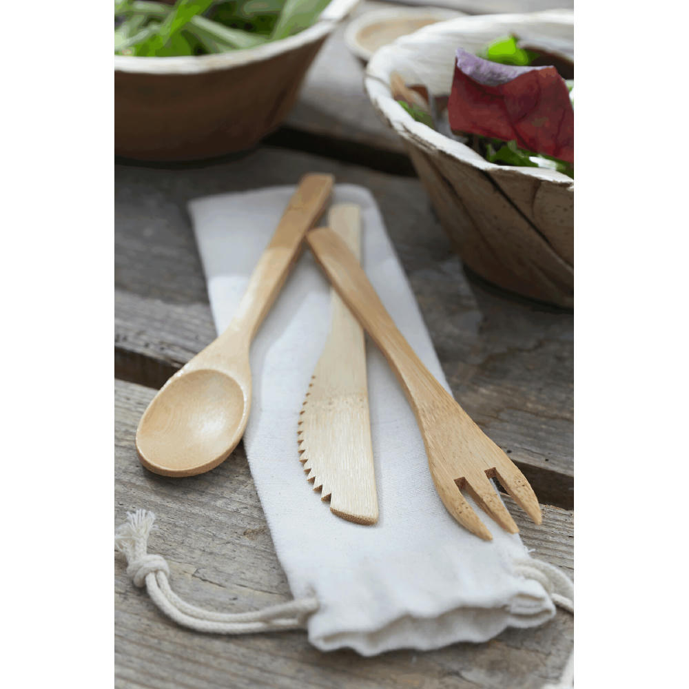 Product image NATURAL TRIP - Bambus Besteckset Werbeartikel