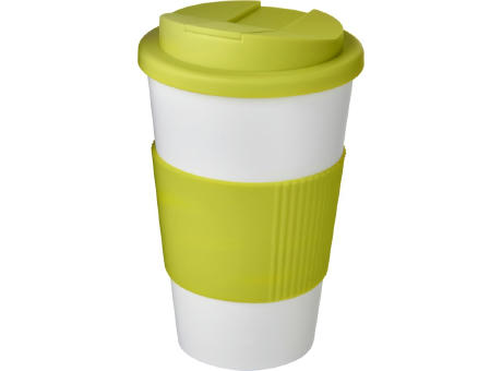 Americano® 350 ml Isolierbecher mit Schutzring & auslaufsicherem Schraubverschluss bedrucken