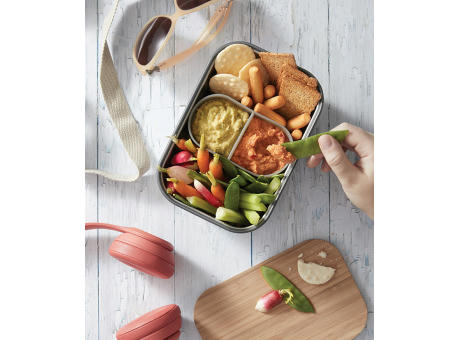 Black+Blum Stainless Steel Sandwich Box groß Werbeartikel
