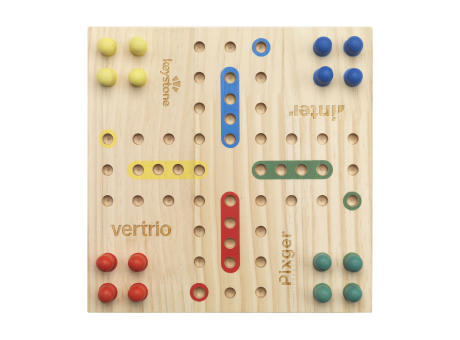 Ludo Wooden Game Spiel Werbeartikel