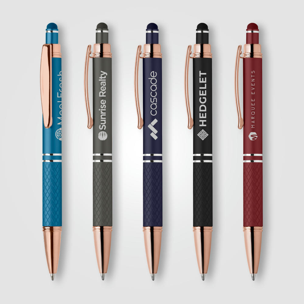 Phoenix Softy Roségold Classic Kugelschreiber - m/Stylus Werbeartikel