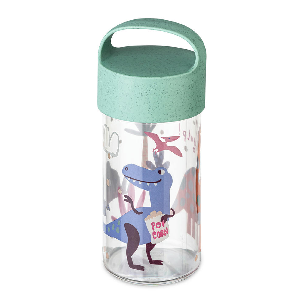 Product image KOZIOL BUDDY SNACK 0,5 REX Snackpot / Trinkflasche 500ml Werbeartikel