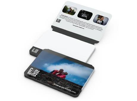 Haftnotiz Cover Karton Round Bestseller Werbeartikel