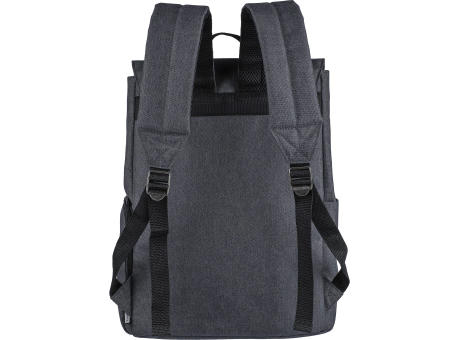 15 Zoll Laptop-Rucksack aus 600D Polyester-Gewebe Dennis bedrucken