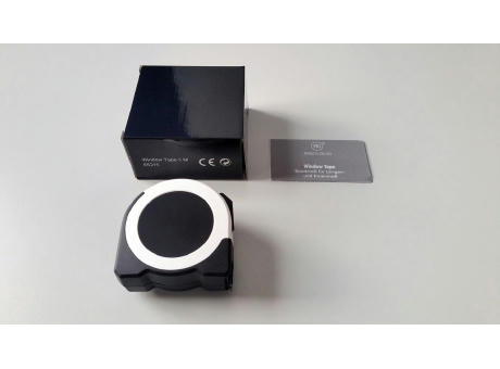 Bandmaß "Window Tape 5 M weiß" bedrucken