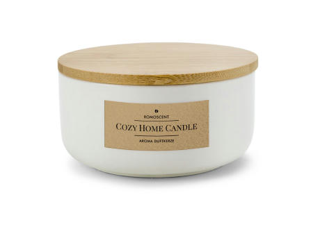 ROMOSCENT® Aromakerze Cozy Home Werbeartikel